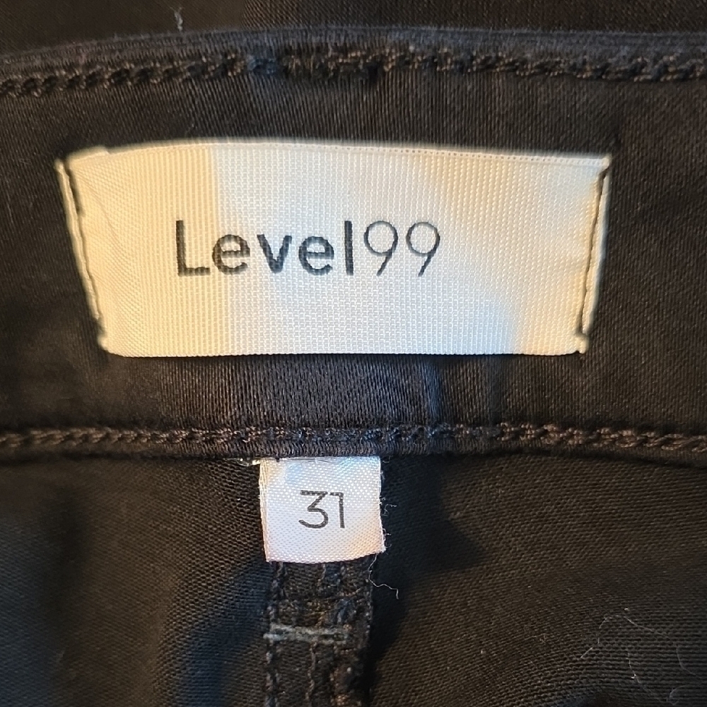 Level 99 Women's Black Joggers - Picture 6 of 8